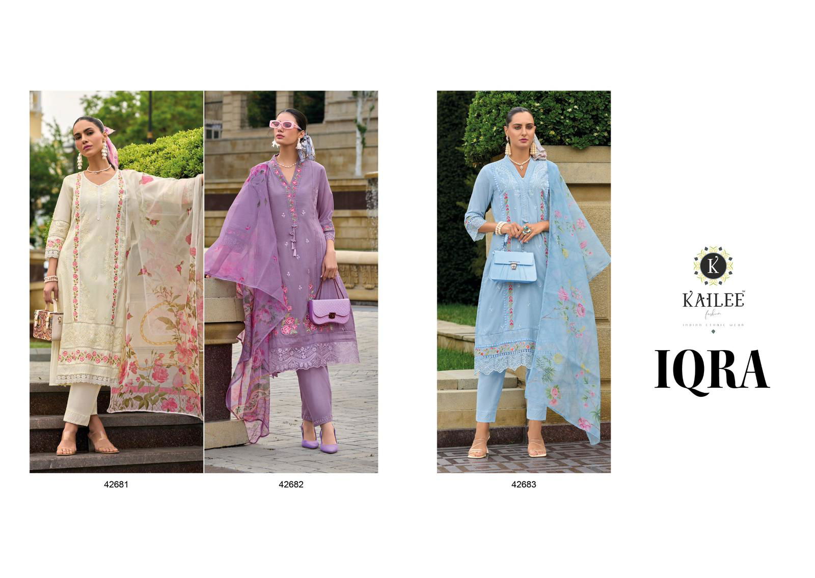 Iqra By Kailee Heavy Cotton Kurti With Bottom With Dupatta Wholesalers In Delhi
